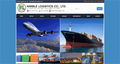 Desktop Screenshot of nimble-logistics.com